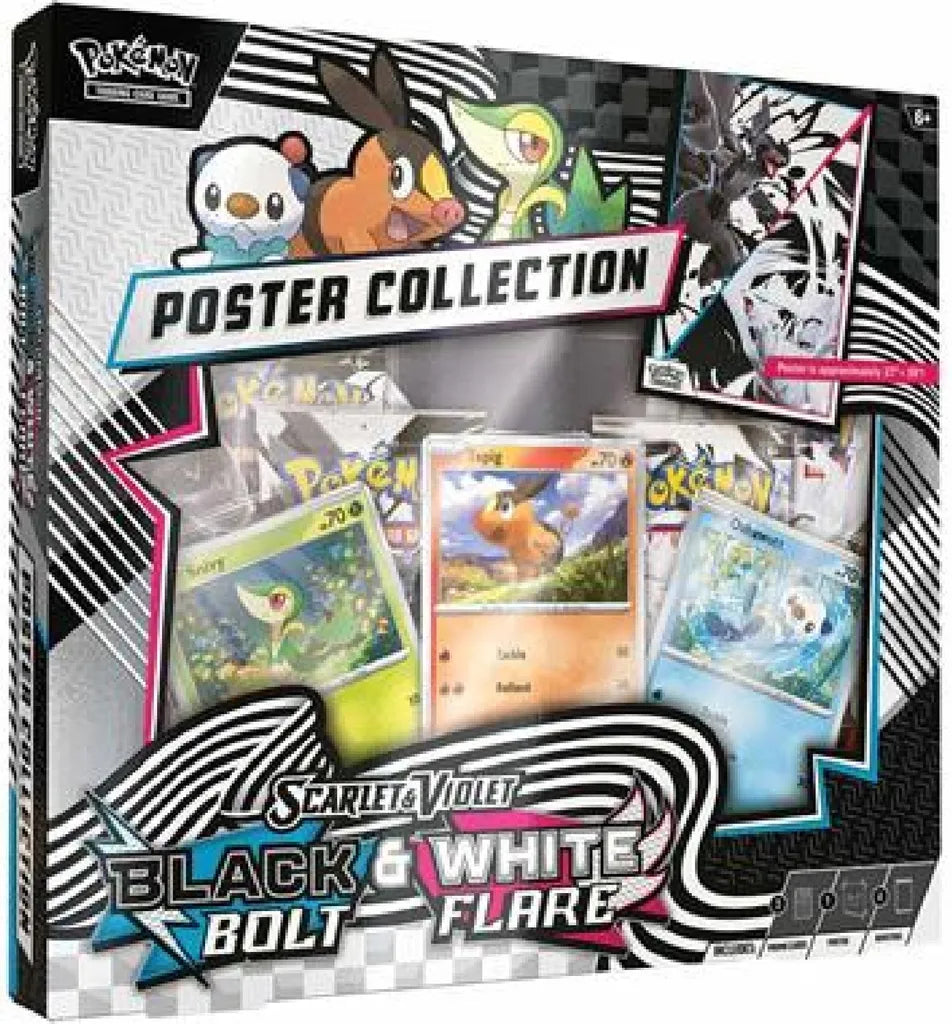 Pokémon TCG: Black Bolt & White Flare (SV10.5) - Unova Poster Collection (EN)