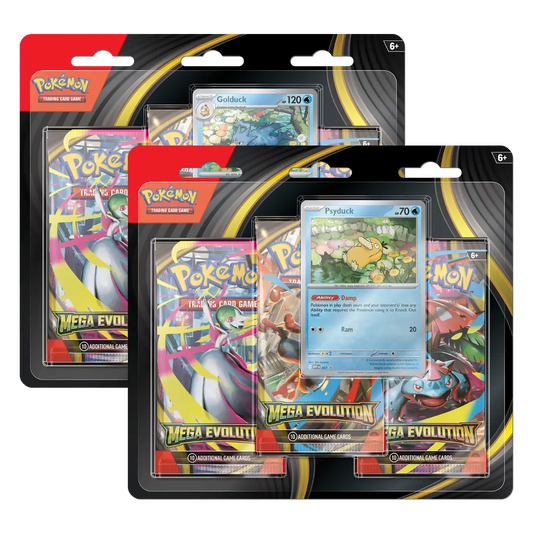 Pokémon TCG: Mega Evolution (ME01) - 3-Pack Blister (EN)