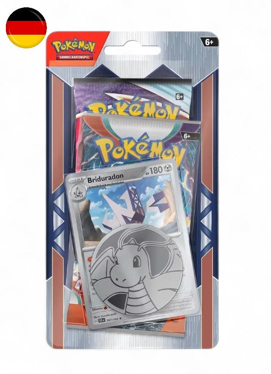 Pokémon TCG: 2-Pack Blister Briduradon - Januar 2025 [DE]