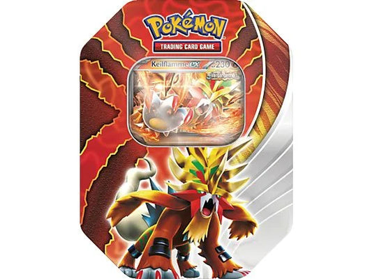 Pokémon - Paradox Schicksale Keilflamme ex Tin Box 2024 [DEU]