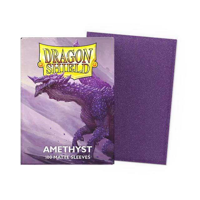 Dragon Shield Sleeves: Matte - Amethyst [100]