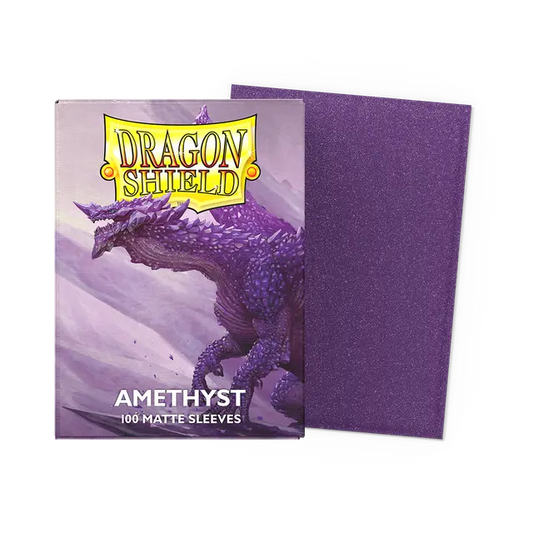Dragon Shield Sleeves: Matte - Amethyst [100]
