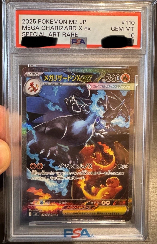 Pokémon - Mega Charizard X ex - PSA 10 - JP