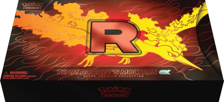 Pokemon "Team Rockets Moltres ex Ultra Premium Collection EN"