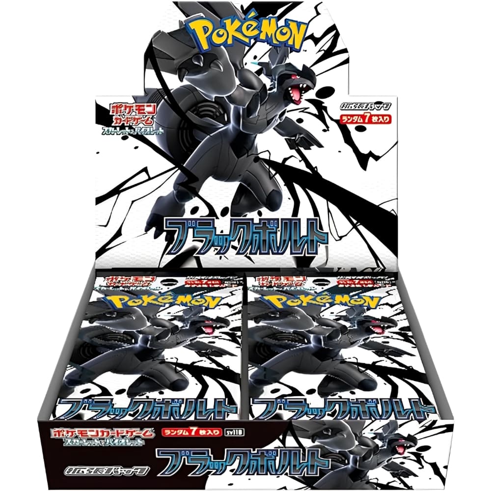 VORBESTELLUNG !! Pokémon - Black Bolt Booster Display [JP]