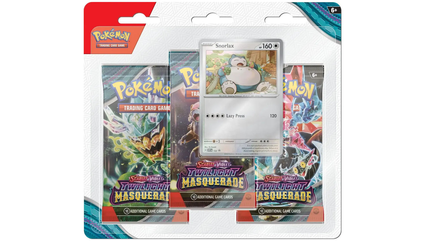 Pokémon - Twilight Masquerade (SV06) - 3er Blister [EN]