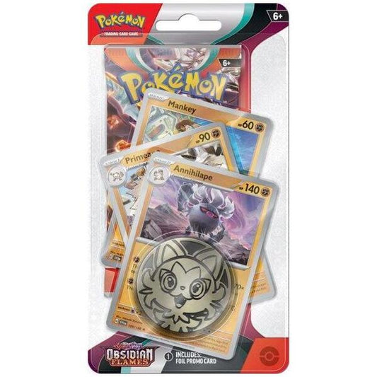 Pokémon Karmesin & Purpur Obsidianflammen Checklane Blister [EN] Annihilape