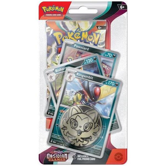 Pokémon - Karmesin & Purpur Obsidianflammen Checklane Blister [EN] Kingambit