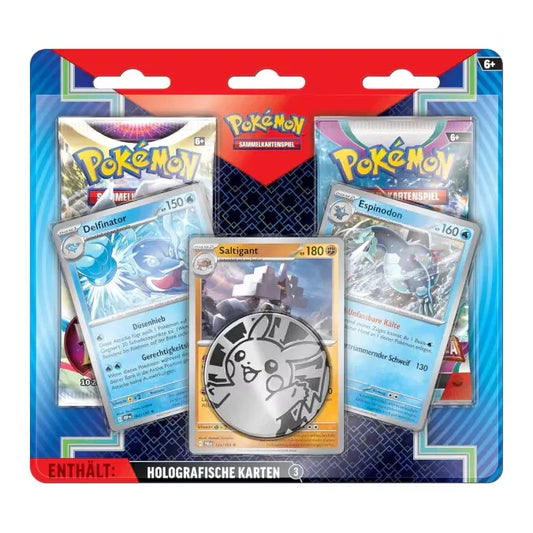 Pokémon - Enhanced 2-Pack Blister - Delfinator, Saltigant, Espinodon [DEU]